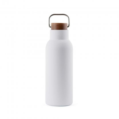 Bouteille Isotherme En Inox 580ml TYOKA Bouteille Blanche De Face