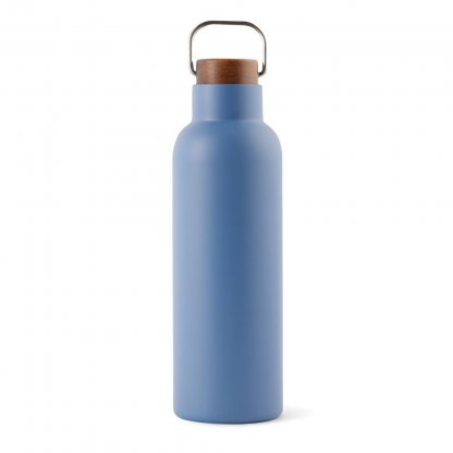 Bouteille Isotherme En Inox 800ml CIRO Bouteille Bleue De Face