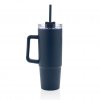 Mug Double Paroi En Polypropylène Recyclé 900ml TANA Mug Bleu Marine De Coté