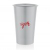 Mug En Aluminium Recyclé 450ml ALO Mug Gris Avec Marquage