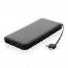 Powerbank En Plastique Recyclé 10.000 MAh LOCKHART Powerbank à Plat Avec Chargeur Powerbank En Plastique Recyclé 10.000 MAh LOCKHART Powerbank à Plat Avec Chargeur
