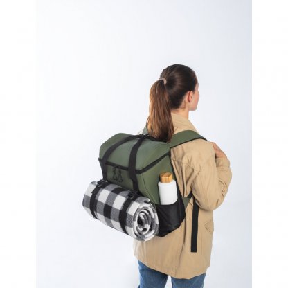 Sac Isotherme En PET Recyclé 16L ROMA L Sac Vert Porté Avec Objets