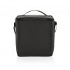 Sac Isotherme En PET Recyclé KAZU Sac Isotherme Gris Anthracite De Dos