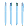 Stylo Bille 4 Couleurs BIC 4 COLOURS PASTEL Pastel Bleu Sans Marquage