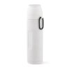 Bouteille Isotherme En Inox Recyclé 1000ml FLINDERS Blanc De Face Bouteille Isotherme En Inox Recyclé 1000ml FLINDERS Blanc De Face