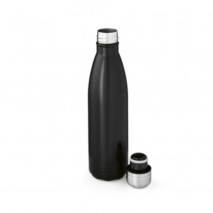 Bouteille Isotherme En Inox Recyclé 1070ml MISSISSIPPI Noire + Bouchon