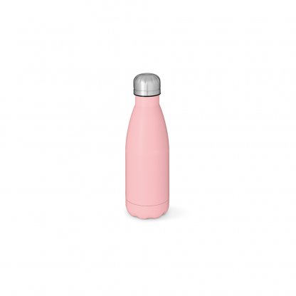 Bouteille Isotherme En Inox Recyclé 400ml MISSISSIPPI Rose De Face