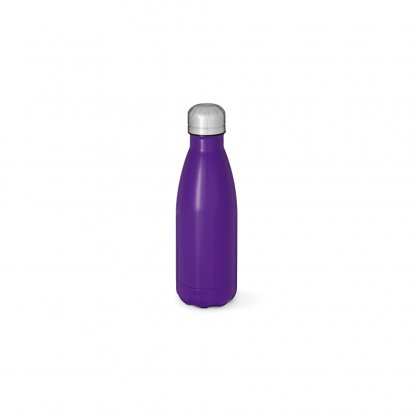 Bouteille Isotherme En Inox Recyclé 400ml MISSISSIPPI Violet De Face