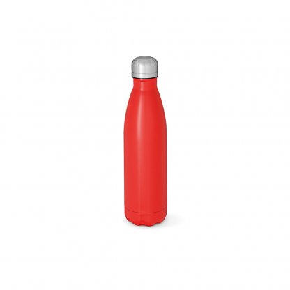 Bouteille Isotherme En Inox Recyclé 500ml MISSISSIPPI Rouge De Face