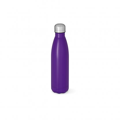 Bouteille Isotherme En Inox Recyclé 500ml MISSISSIPPI Violet De Face