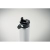 Bouteille Isotherme En Inox Recyclé 500ml SUMA GRIP Blanc Situation 1