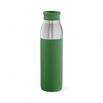 Bouteille Isotherme En Inox Recyclé 720ml COLORADO Verte De Face