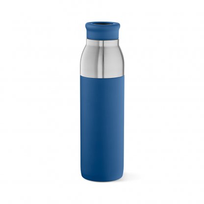 Bouteille Isotherme En Inox Recyclé 720ml COLORADO Bleue De Face