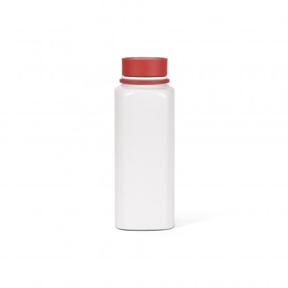 Bouteille Isotherme En Inox Recyclé 750ml URAL Rouge De Dos