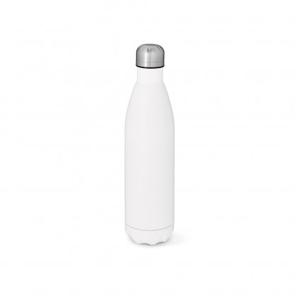 Bouteille Isotherme En Inox Recyclé 770ml MISSISSIPPI Blanche De Face