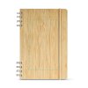 Carnet A5 En Bambou Spirale DANTE Zone De Marquage Devant