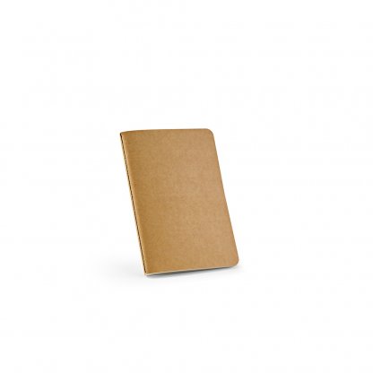 Carnet A6 En Carton Recyclé Cousue BRONTE Naturel De Face