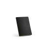 Carnet A6 En Carton Recyclé Cousue BRONTE Noir De Face Carnet A6 En Carton Recyclé Cousue BRONTE Noir De Face