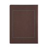 Carnet A6 En Carton Recyclé Cousue BRONTE Zone Marquage De Dos Carnet A6 En Carton Recyclé Cousue BRONTE Zone Marquage De Dos