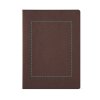 Carnet A6 En Carton Recyclé Cousue BRONTE Zone Marquage De Face Carnet A6 En Carton Recyclé Cousue BRONTE Zone Marquage De Face