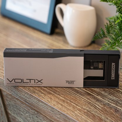 Chargeur Nomade En Plastique Recyclés – 10 000mAh – VOLTIX Boîte