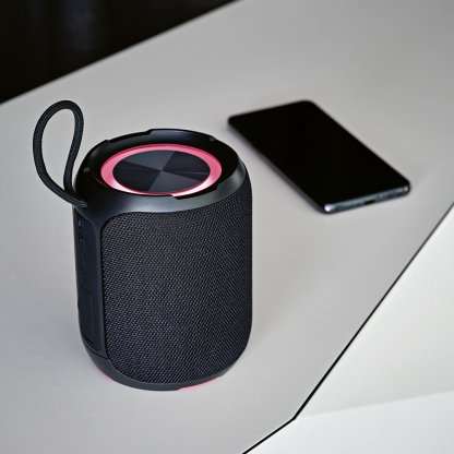 Enceinte Bluetooth En Plastique Recyclé – 30W – AVICENNA Avec Téléphone