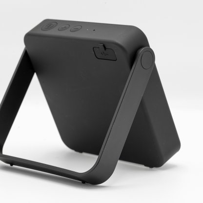 Enceinte Bluetooth En Plastique Recyclé – 5W – DIPSTER Noir De Dos