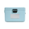 Glacière En Plastique Recyclé 36,5 X 25,2 X 23,2 Cm BANGKOK Glacière Bleu De Face