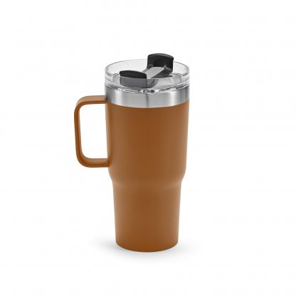 Mug En Inox Recyclé 490ml NEMAN Naturel De Face