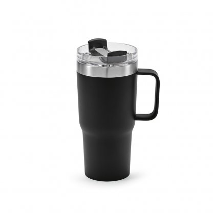 Mug En Inox Recyclé 490ml NEMAN Vue Du Haut