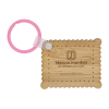 Porte Clés Sur Mesure En Bambou De 3mm MINIBEL Façon Biscuit Porte Clés Sur Mesure En Bambou De 3mm MINIBEL Façon Biscuit