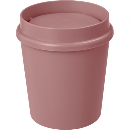 Mug Avec Couvercle 360° En Bioplastique 200ml Rose