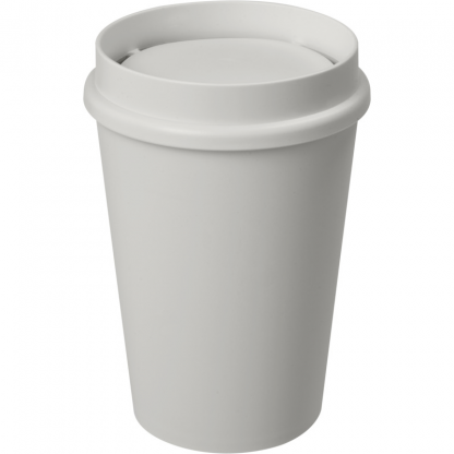 Mug Avec Couvercle 360° En Bioplastique 300ml Ivoire