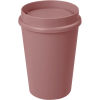 Mug Avec Couvercle 360° En Bioplastique 300ml Rose Mug Avec Couvercle 360° En Bioplastique 300ml Rose