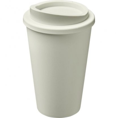 Mug Double Paroi En Bioplastique 350ml Ivoire