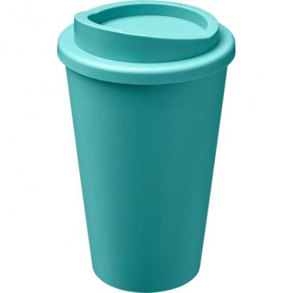 Mug Double Paroi En Bioplastique 350ml Turquoise