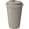 Mug Double Paroi En Bioplastique Avec Couvercle Anti Déversement 350ml Gris Mug Double Paroi En Bioplastique Avec Couvercle Anti Déversement 350ml Gris