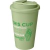 Mug Double Paroi En Bioplastique Avec Couvercle Anti Déversement 350ml Vert D'eau Mug Double Paroi En Bioplastique Avec Couvercle Anti Déversement 350ml Vert D'eau