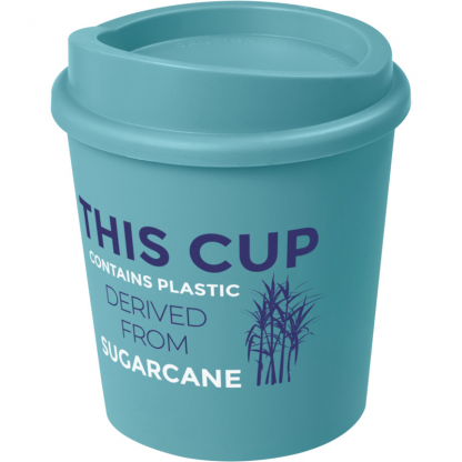 Mug Espresso En Bioplastique 200ml Turquoise Avec Marquage