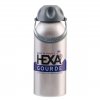 Gourde Française En Aluminium Recyclé 630ml HEXAGOURDE Gris Avec Marquage