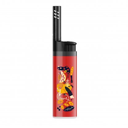 Briquet EZ REACH Rouge Quadri