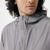 Coupe Vent Mixte En Polyester Recyclé 70g LOGAN Gris Zip En Haut Coupe Vent Mixte En Polyester Recyclé 70g LOGAN Gris Zip En Haut