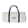 Sac Polochon En Coton Recyclé 250g 50x23cm LÉON Bleu Marine Marquage 1 Couleur