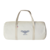 Sac Polochon En Coton Recyclé 250g 50x23cm LÉON Naturel Marquage 1 Couleur