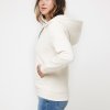 Sweat à Capuche Mixte Avec Zip En Coton Bio Et Recyclé 340g ABISKO Naturel De Côté
