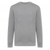 Sweat Shirt Mixte En Coton Bio Et Recyclé 280g ETOSHA Anthracite Non Teinté De Face