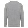 Sweat Shirt Mixte En Coton Bio Et Recyclé 280g ETOSHA Gris Non Teinté De Dos