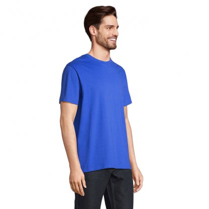 T Shirt Mixte En Coton Bio 175g LEGEND Bleu Royal De Côté