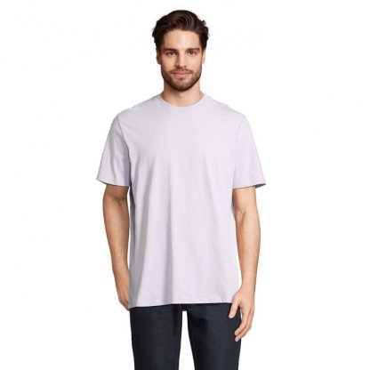 T Shirt Mixte En Coton Bio 175g LEGEND Lilas De Face