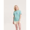 T Shirt Mixte En Coton Bio 175g LEGEND Turquoise Avec Marquage